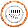 EASTERN POWER Bicycle Brake Cable & Housing, Mountain Bike Brake Cables Set, Universal Bike Brake Cables for MTB/Road Bike
