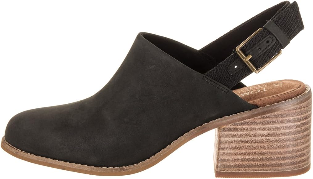 toms leila slingback black
