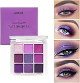 HOPHAT 4 Pack Eyeshadow Palette Set 9 Color Matte Shimmer Travel Pro view 5