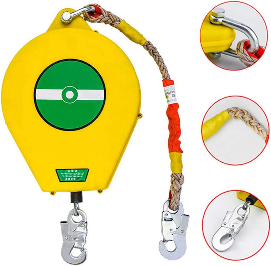 YDDHQ Self Retracting Lifeline, Safety Harness Fall Protection for