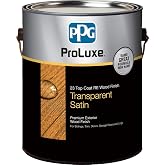 PPG ProLuxe 23 Top Coat R.E. Wood Finish, 1 Gallon, 078 Natural
