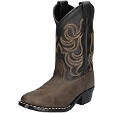 Smoky Mountain Boots Kids' Monterey Western Boot, Little Kids, Brown/Black, Medium, Size 9