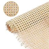 24" Width Cane Webbing 3.3Feet, Natural Rattan