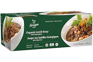 Organic Sprague Lentil and Vegetable Soup, 8 X 398 ml