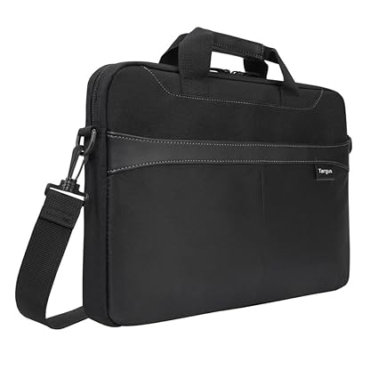 Targus Business Casual Slipcase with Shoulder Strap for 15.6-Inch Laptops, Black (TSS898)
