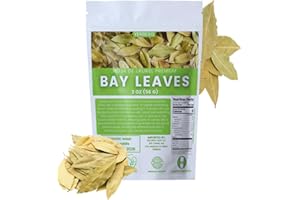 Yerbero - Premium Culinary Quality Whole Bay Leaves | Hoja De Laurel Enteras | Laurus nobilis | For Cooking & Teas | Crafted By Nature100% All Natural, non-GMO, Gluten-free. (2oz (56g))