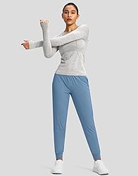 G Gradual Women's Joggers Pants with Zipper Pockets
