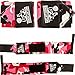 Wrist Wraps (2 Pairs/4 Wraps) for Weightlifting/Cross Training/Powerlifting/Bodybuilding - For Women & Men -Premium Quality Equipment & Accessories Hand Strength-(Leopard & Camo Red)-1 Year Warranty