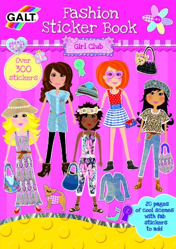 Galt Toys Inc Fashion Sticker Book