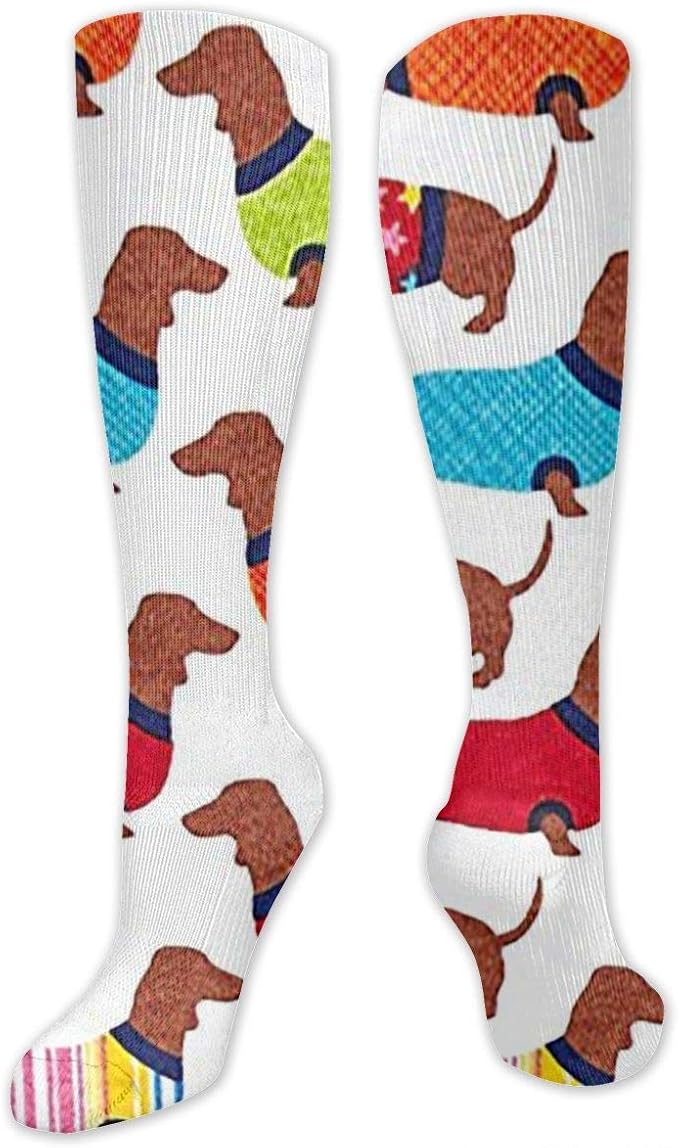 Sweater Dog White Compression Socks is Best Graduated Athletic