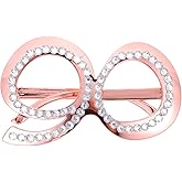 PRETYZOOM Happy Birthday Glasses 90th Birthday Glasses 90th Party Eyeglasses with Rhinestones Party Props