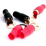 DB Link RT4 4-Gauge Ring Terminal (2 Red and 2 Black)