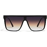 QUAY Unisex Nightfall Medium Shield Sunglasses