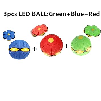 2/3/4pcufo Magic Ball Bola de platillo volador (luz LED) mágica ...