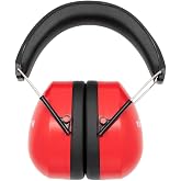 Vic Firth KIDP2 Kids Isolation Headphones, Red
