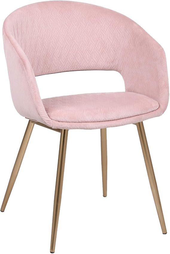 Amazon.com: HOMEFUN Velvet Accent Chair for Office Living Room/Bed Room