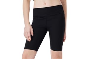 Meeshnie Girls Athletic Shorts High Waisted Yoga Dance Shorts Volleyball Stretch Comfy Workout Gymnastics Short for Kids