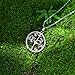 J.Rosée Christmas Jewelry Gifts Packing Tree of Life Sterling Silver Disc Pendant 18