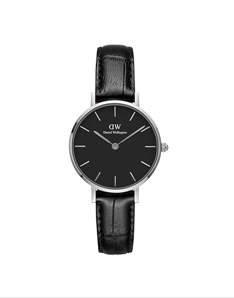 Daniel Wellington Classic Petite Analog Black Dial Women's Watch-DW00100235