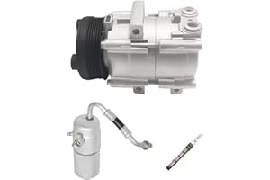 RY AC COMPRESSORS RYC Automotive Air Conditioning Compressor and Clutch Kit KT AD04 (Only Fits Ford F-150 4.6L, 5.4L 2005-2006)