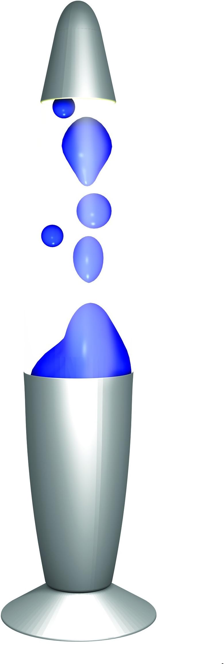 Liquid Motion Mood Light Lava Lamp in Various Colors (Blue)