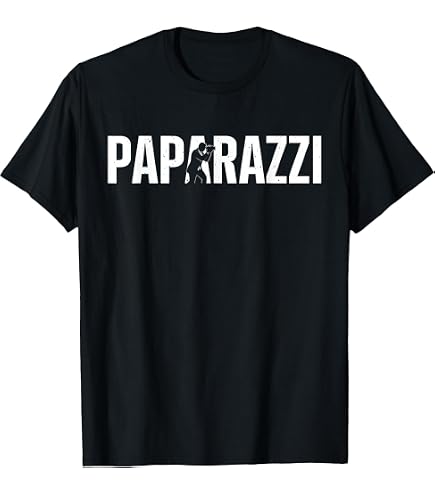 Amazon.com: Paparazzi T-Shirt : Clothing, Shoes & Jewelry