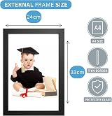 Clay Roberts A4 Photo Frame Black 21x29.7 cm Certificate Art Print view 8