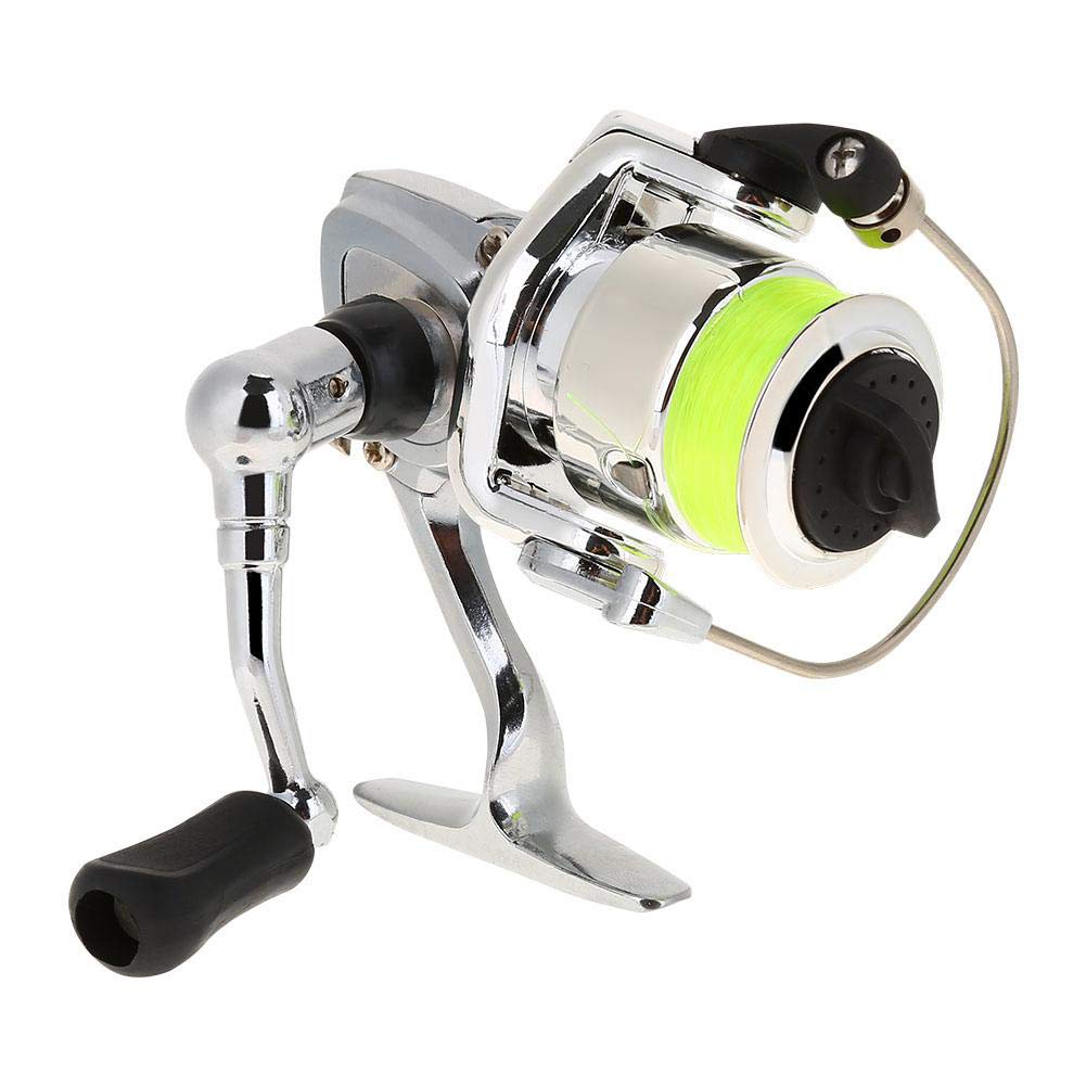 Joyzan Spinning Reel, Fishing Baitcasting Reels Metal Reel Mini Pocket Wheel Free Spool Small Micro Coarse Light Float Trout Fixed Bait Casting Lure Carp Salmon Bluegill Perch Boat Bass Whiting Cod