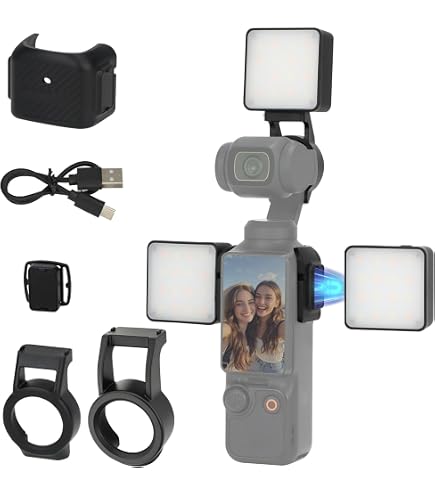 Amazon.com : JJC Pocket 3 Storage Case with 3 Pcs Magnetic Fill