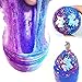 Dorothyworld 2Pcs Random Unicorn Fairy Putty Cloud Slime, Cotton Candy Slime Stress Relief Toy Scented Sludge Toy for Girls and Boys(120ml