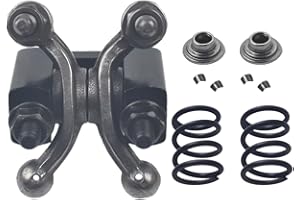 GUCIDDAK Racing Shaft Rocker Arm Set w Black For Predator 212cc Non Hemi,Race retainers & 26lb Race Springs