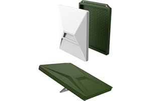 STARSIKI Starlink Mini Protective Cover Case,Shockproof,Weatherproof,Signal-Safe Cover,Precision Fit,Non-Slip Silicone Accessory Designed for Starlink Mini Dish,for RV,Camping, Hiking,Travel(Green)