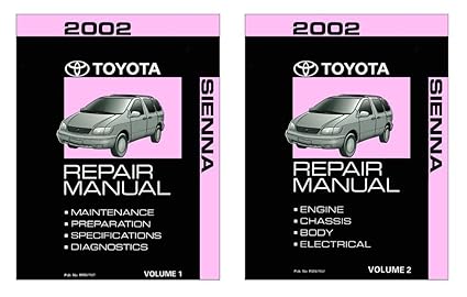Wiring Diagram PDF: 2002 Toyota Sienna Engine Diagram