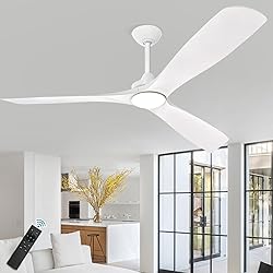 Depuley 60" Modern Ceiling Fan with Lights and