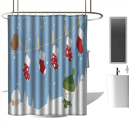 Amazon Com Homehot Shower Curtains Kate Spade Christmas Little