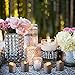 Flameless Votive Tealights Candle, Battery Operated LED Tea Lights with Silver Glitter Flickering Bulb Light,Pack of 24,Small Electric Fake Tea Candle Realistic for Wedding, Table,Outdoor,Celebration