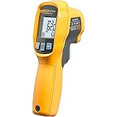 Fluke 62 Max Industrial Infrared Thermometer, -22 to +932 Degree F Range, Single Laser Targeting, 10:1 Distance to Spot Ratio