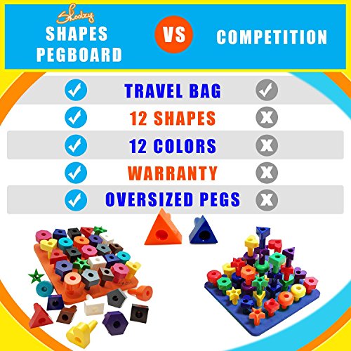 5 Peg+board+Shapes+Puzzle+38pc