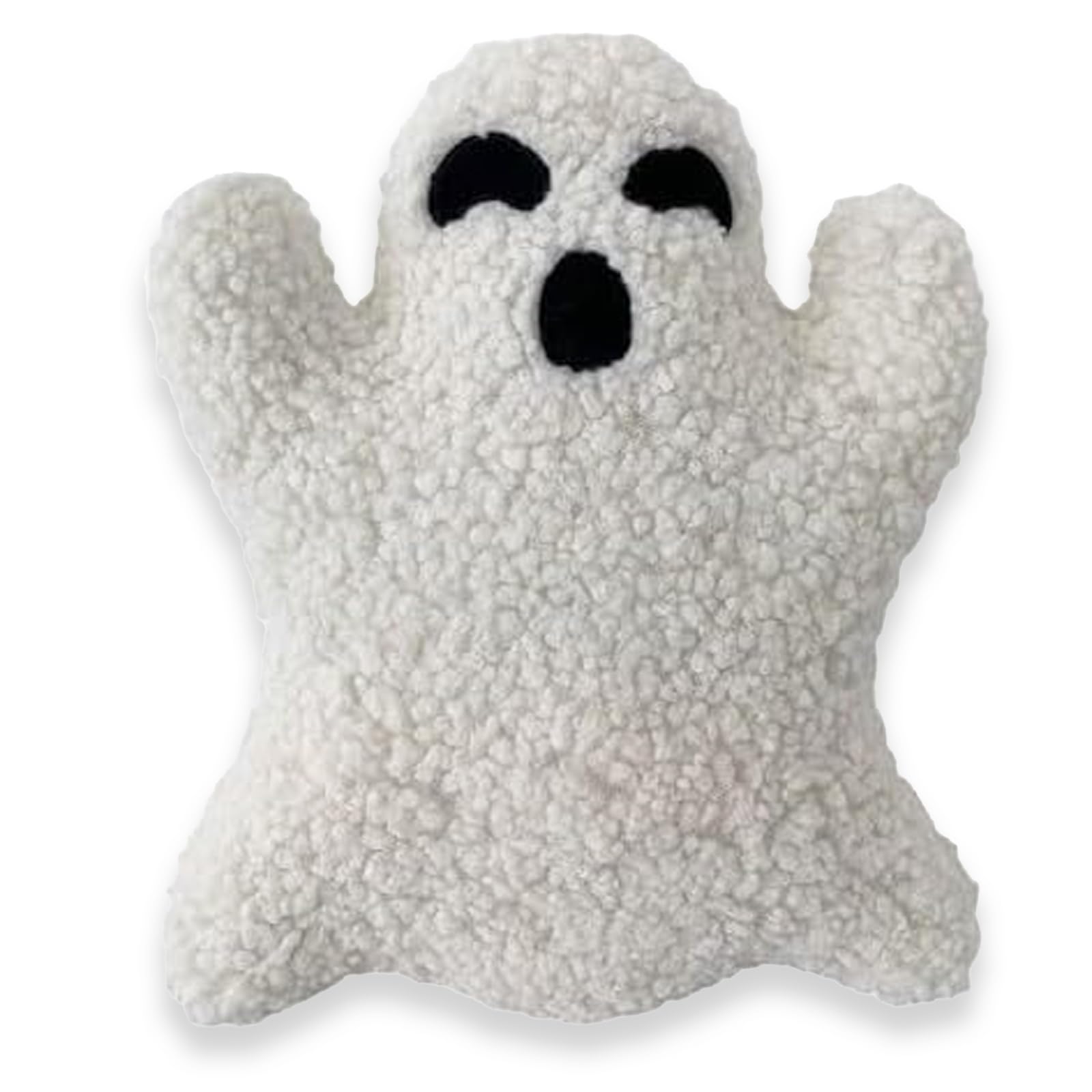 CocCCoon Festive Ghost Plush Pillow Ghost Pillow for Bed Sofa Decorations Decorations Soft Festive Gifts Cute Plush Pad Decorative Horror 20CM Used By People Aged 15 And Above