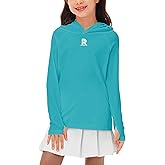 Remimi Kids Sun Shirt Rash Guard Quick Dry Sun Protection Athletic Hoodie Hiking Shirts 3-12 Years