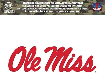 Amazon.com : Victory Tailgate Mississippi Ole Miss Rebels Operation Hat