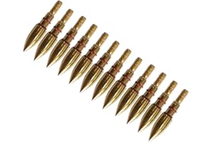 LINKBOY ARCHERY 12PCS Arrow Points Tips 75 90 100 125 150 200 250 300 350 Grain Broadheads Arrow Head Insert Hunting Archery Accessories Bows