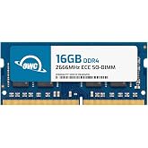 OWC 16GB Memory RAM Replacement for Synology D4ECSO-2666-16G D4ES01-16G | 16GB PC4-21300 DDR4 2666MHz ECC Unbuff 2Rx8 CL19 260-pin SODIMM