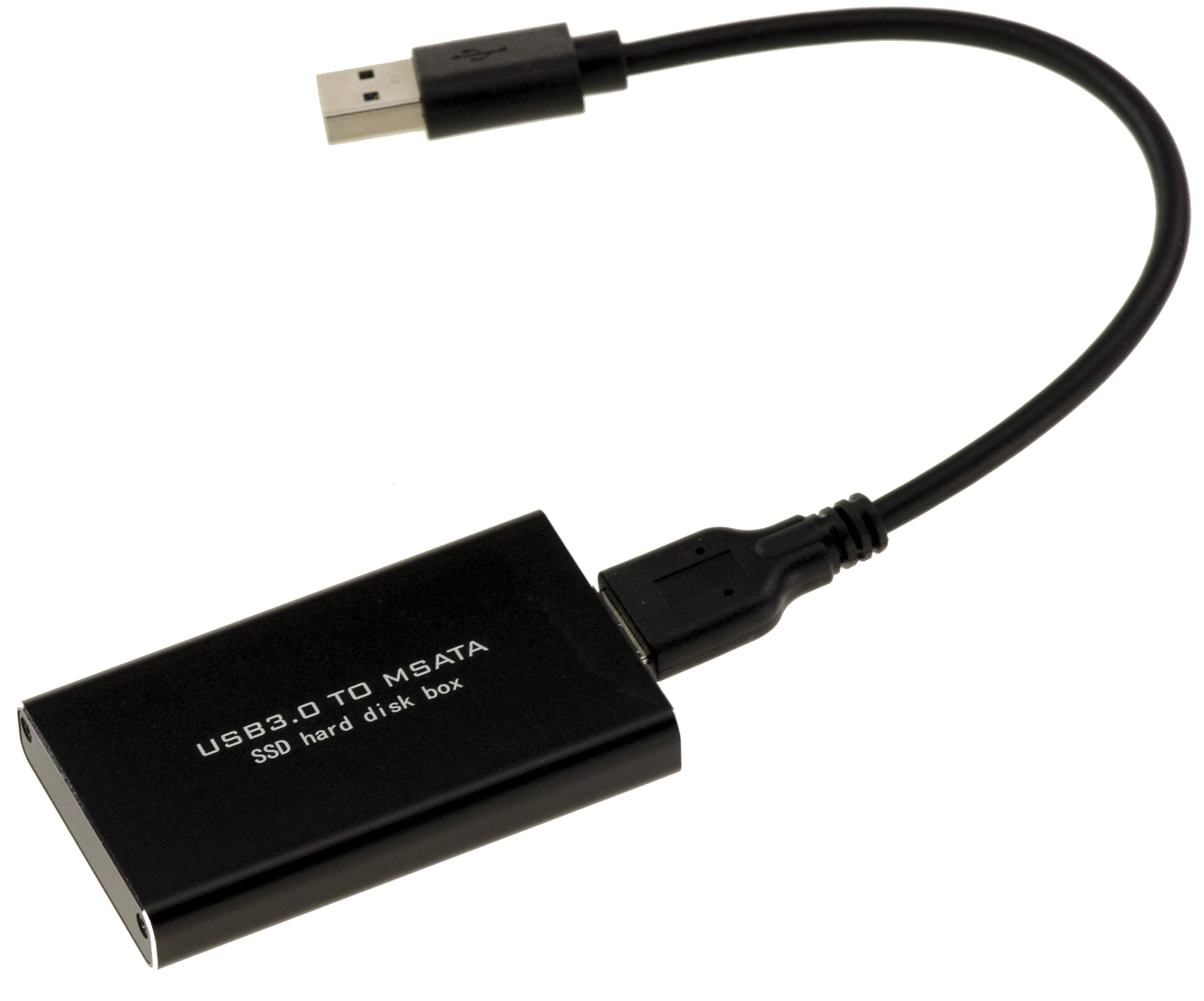 KALEA-INFORMATIQUE mSATA to USB3 enclosure for 30mm or 50mm mSATA SSDs