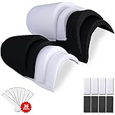 Foam Shoulder Pads for Womens Clothing with Detachable Hook & Loop and Body & Clothing Tape | Versatile Multi-use Shoulder Pad for Dresses, Vests, Blazers, TShirts, Costumes & Sewing Projects