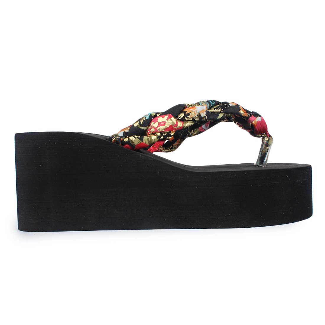 do bhai women's rubber wedges