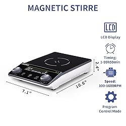 LACHOI Magnetic Stirrer 5.9 inch Magnetic Stir