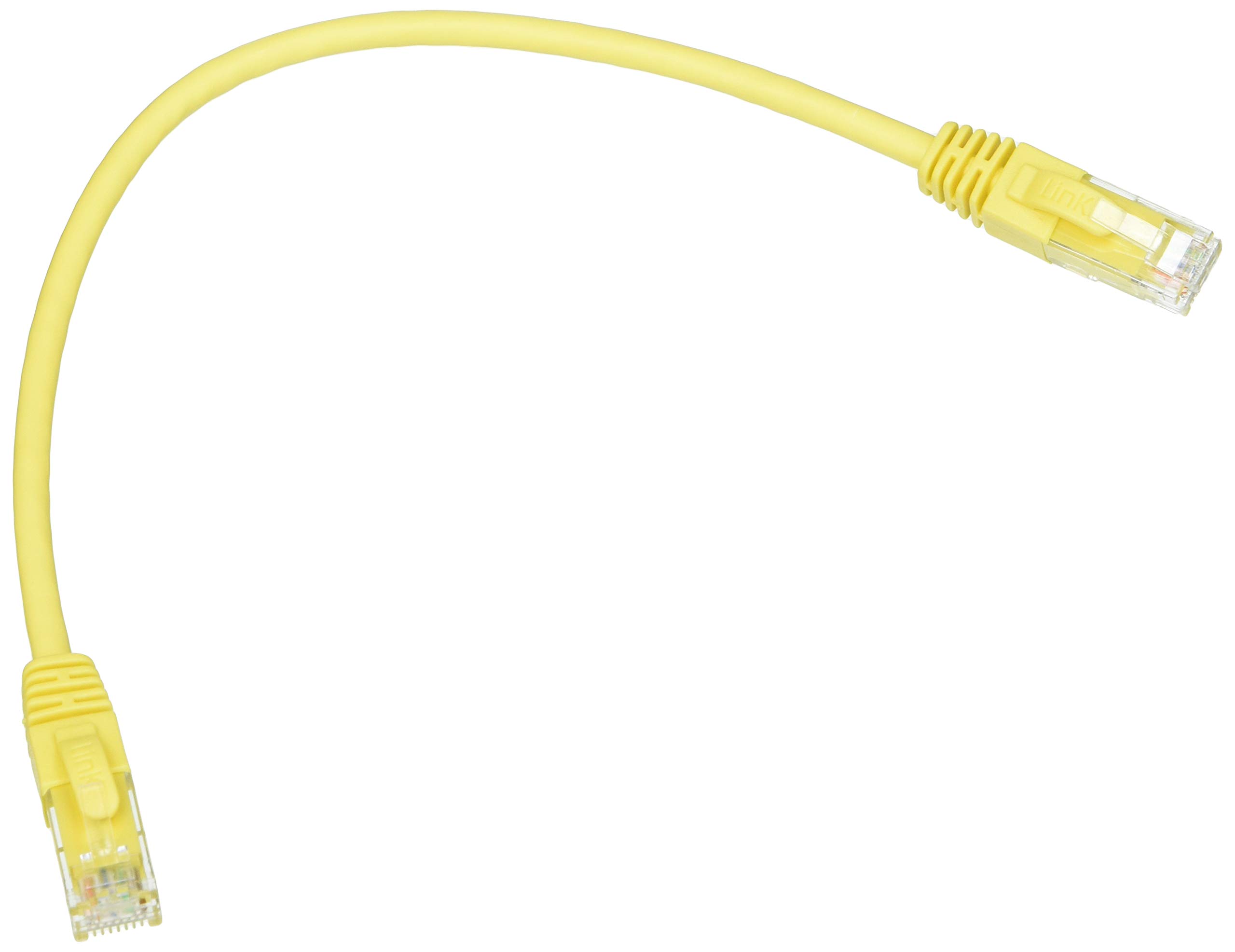 LINK Network Cable Category 6A Unshielded UTP AWG24 Yellow HALOGENFREE MT 0.25