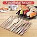 Fu Store Sushi Making Kit Set 9 PCS-Sushi Rolling Mats Rice Paddle Rice Spreader Sushi Roller Bamboo Beginner Sushi Maker