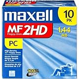 Maxell 3.5 HD 1.44MB Pre-Formatted MF2HD 10-Pack